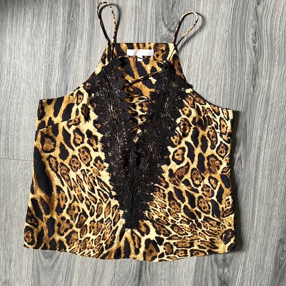 leopard print tank
